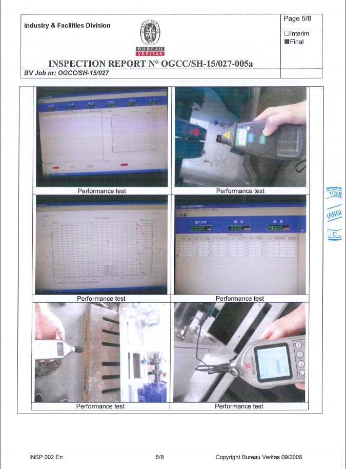 羅德汽柴油卸車泵通過BV檢測(cè) 羅德汽柴油卸車泵通過BV檢測(cè)
